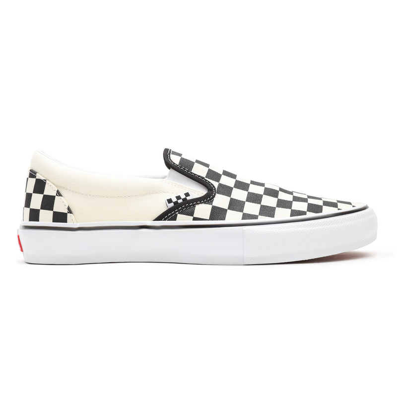 Load image into Gallery viewer, Vans Skate Checkerboard Slip-On Shoes Black/Off VN0A5FCAAUH1
