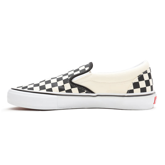 Vans Skate Checkerboard Slip-On Shoes Black/Off VN0A5FCAAUH1
