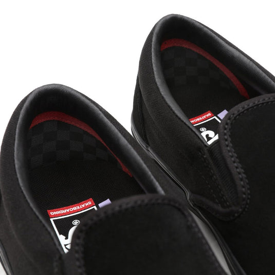 Vans Skate Slip-On Shoes Black/Black VN0A5FCABKA1