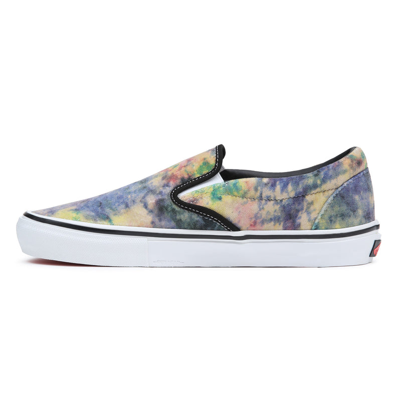 Load image into Gallery viewer, Vans Skate Slip-On Shoes Tie-Dye Terry Black/Multi VN0A5FCABML
