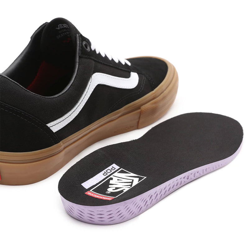 Load image into Gallery viewer, Vans Skate Old Skool Shoes Black/Gum VN0A5FCBB9M
