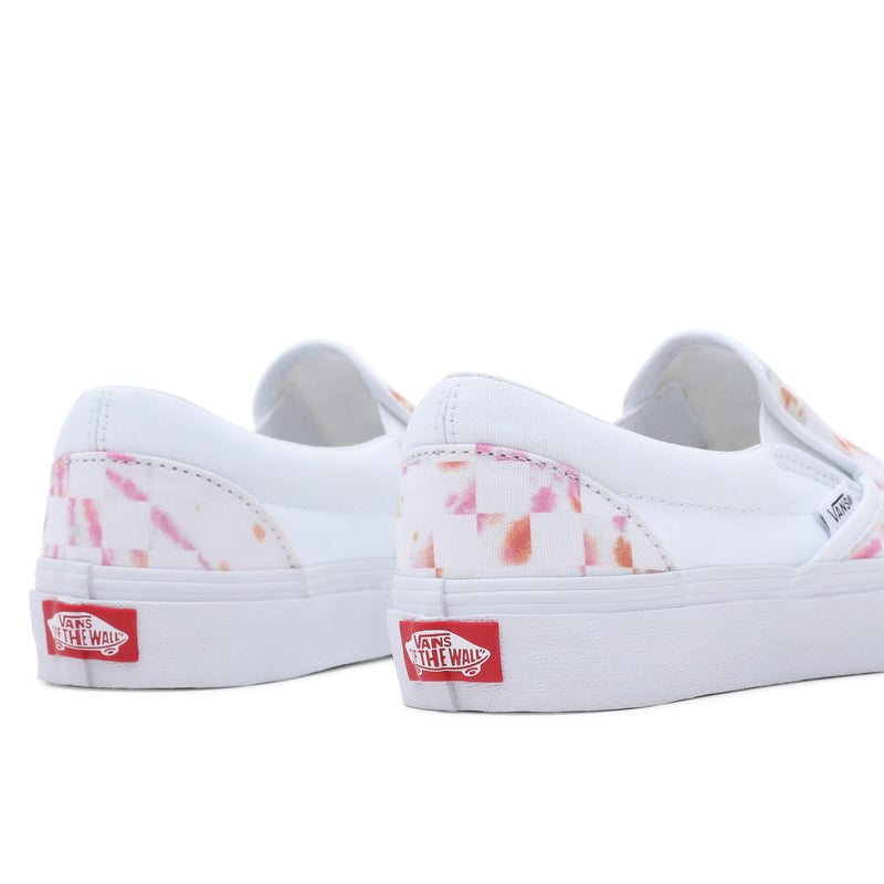 Load image into Gallery viewer, Vans Classic Slip-On Shoes Aura Chekerboard White VN0A5JLXWHT1
