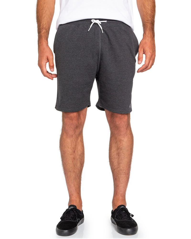 Load image into Gallery viewer, Element Cornell Track 19&quot; Sweat Shorts Charcoal Heather W1WKD3ELP1-0519
