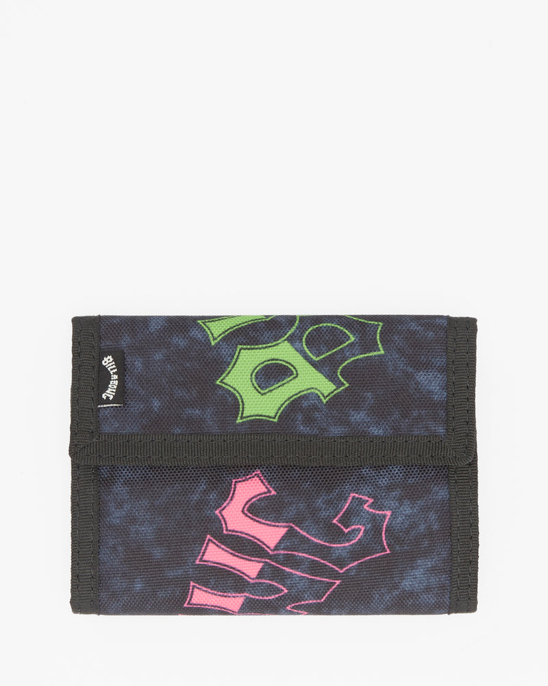 Load image into Gallery viewer, Billabong Tribong Lite Tri Fold Wallet Stealth ABYAA00217-STH
