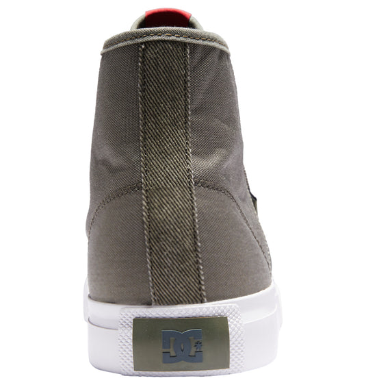 DC Manual HI Textile Shoes Olive / Military ADYS300644-OLM