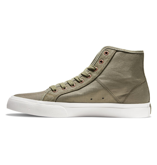 DC Manual HI Textile Shoes Olive / Military ADYS300644-OLM