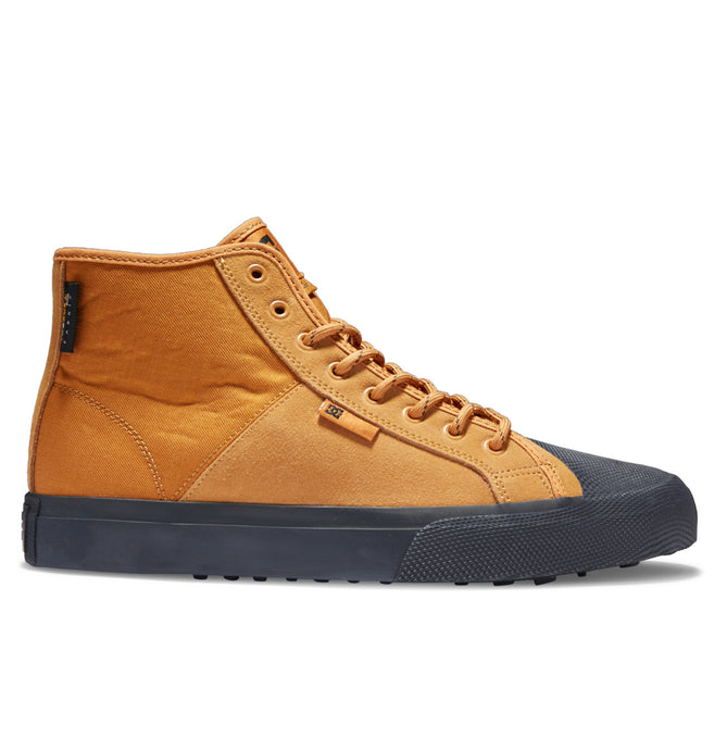 DC Manual Hi Top Winterized Shoes Wheat ADYS300741-WE9