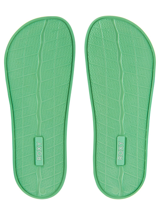 Roxy Slippy Slider Sandals Absinthe Green ARJL100679-ABI