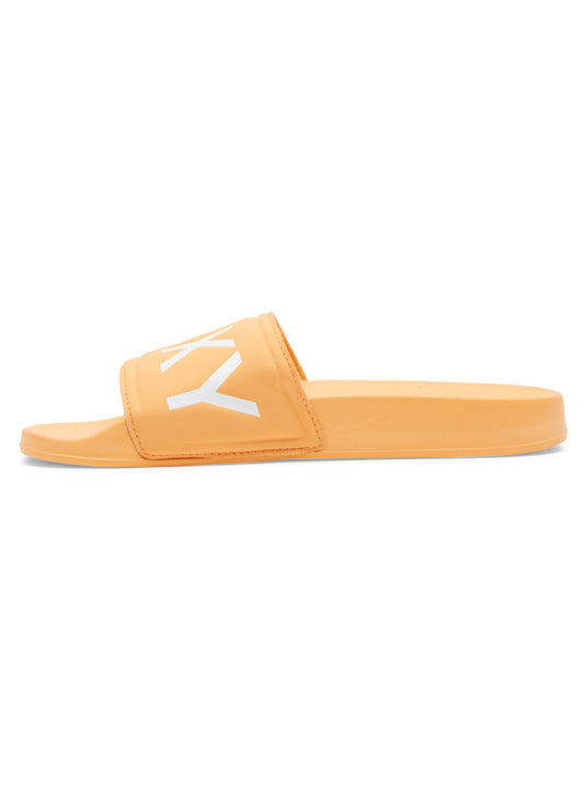 Roxy Slippy Slider Sandals Orange ARJL100679-ORA