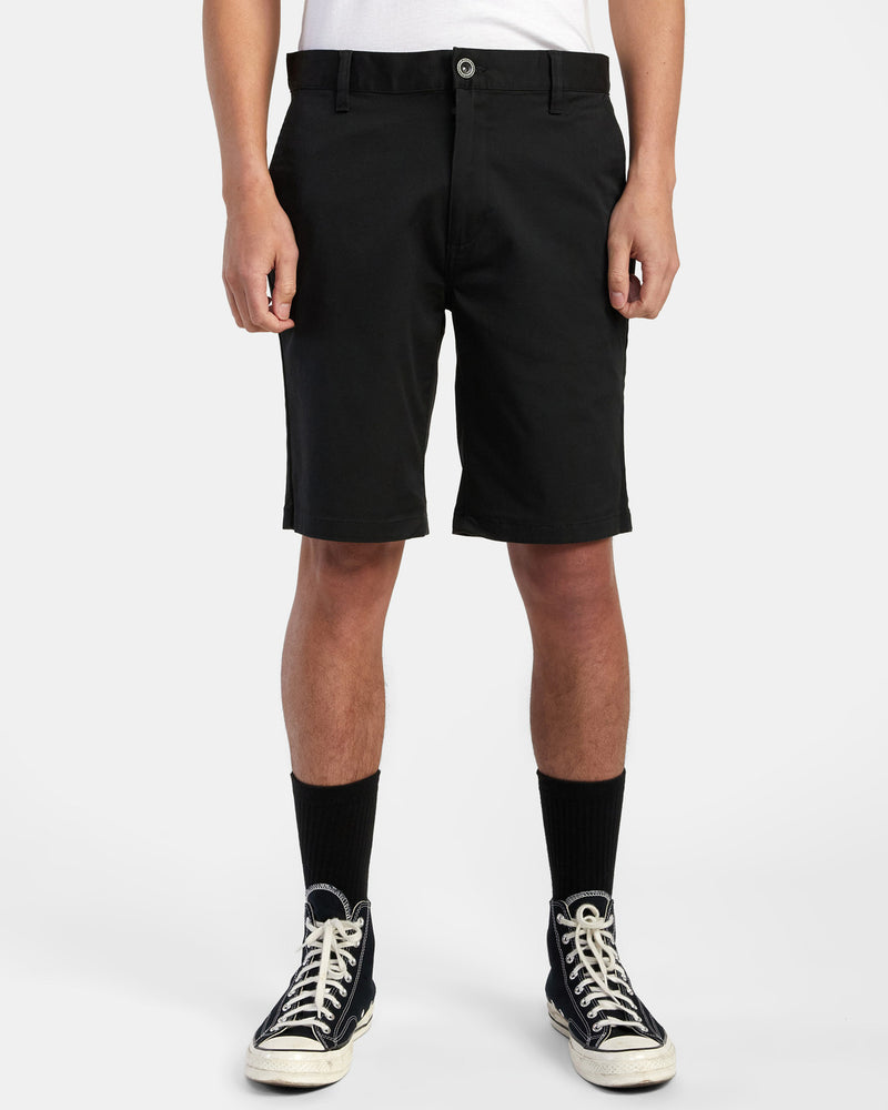 Load image into Gallery viewer, RVCA Weekend Stretch Shorts Black AVYWS00223-BLK
