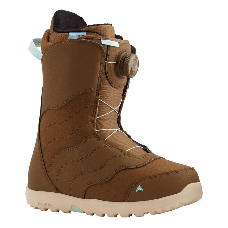 Load image into Gallery viewer, Burton Women&#39;s Mint BOA Snowboard Boots Brown 13177106200

