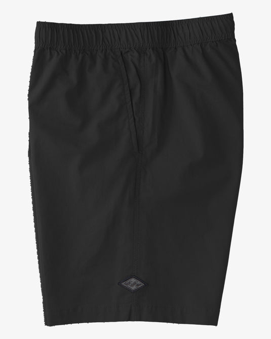 Billabong Layback Twill 18" Shorts Black C1WK49BIP2-0019