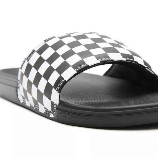 Vans La Costa Slide-On (Checkerboard) True White/Black VN0A5HF527I