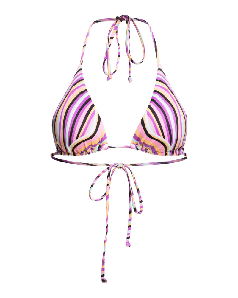 Load image into Gallery viewer, Billabong Sol Searcher Multi Triangle Bikini Top Stripes EBJX300103-MGQ3
