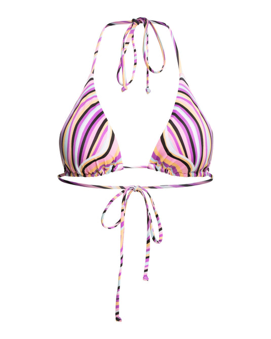 Billabong Sol Searcher Multi Triangle Bikini Top Stripes EBJX300103-MGQ3