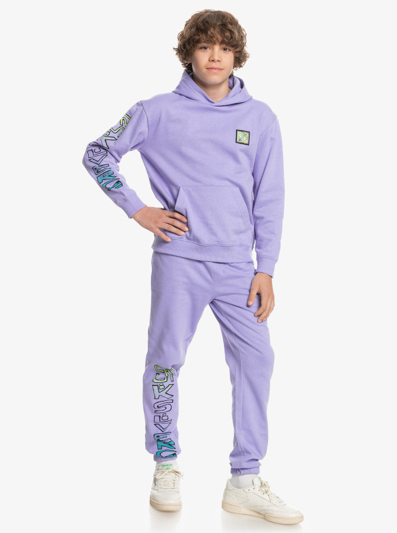 Load image into Gallery viewer, Quiksilver Kids Radical Times Hoodie Jacaranda EQBFT03783-PJL0
