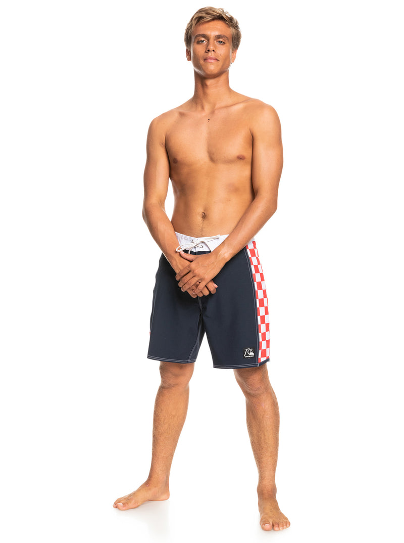 Load image into Gallery viewer, Quiksilver Original Arch 18&quot; Boardshorts Black EQYBS04674-BYJ0
