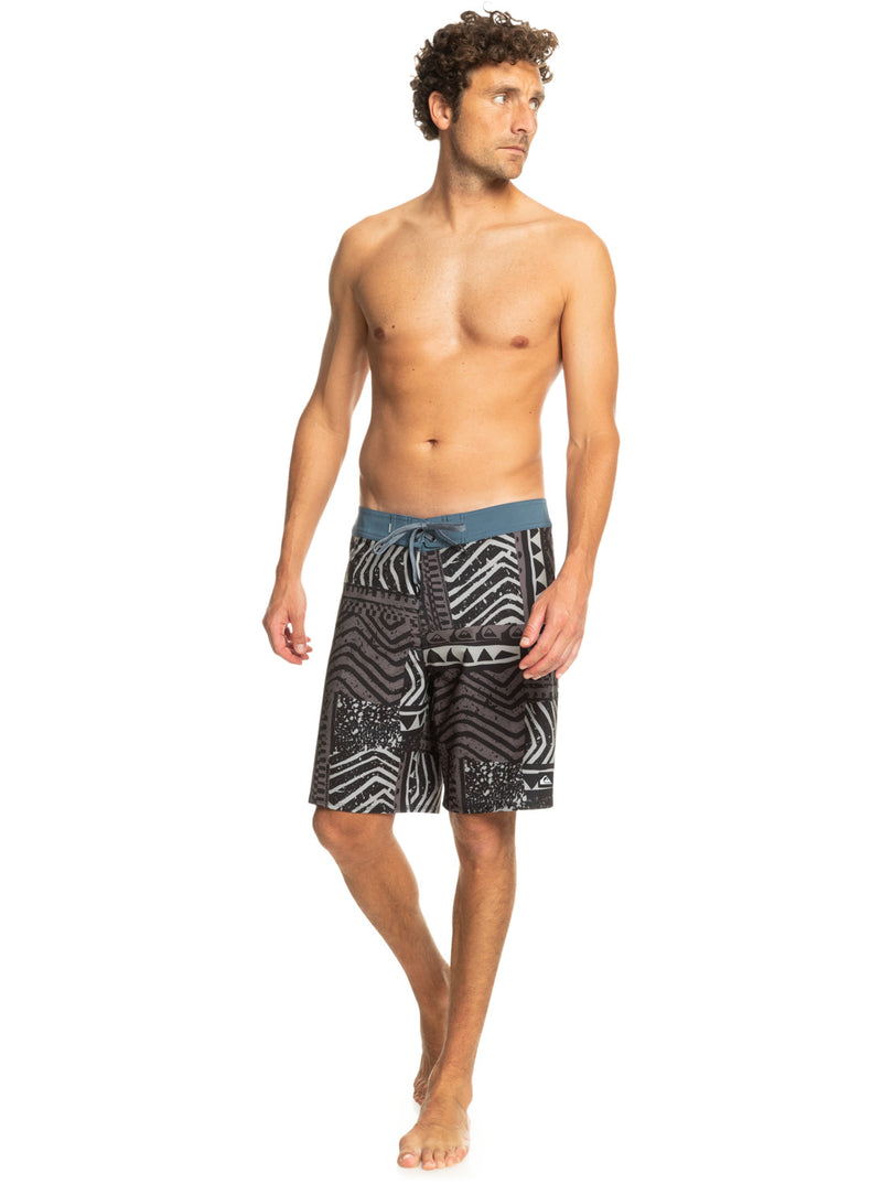 Load image into Gallery viewer, Quiksilver Surfsilk QS 69 19 Board Shorts Bering Sea EQYBS04773-BYG6
