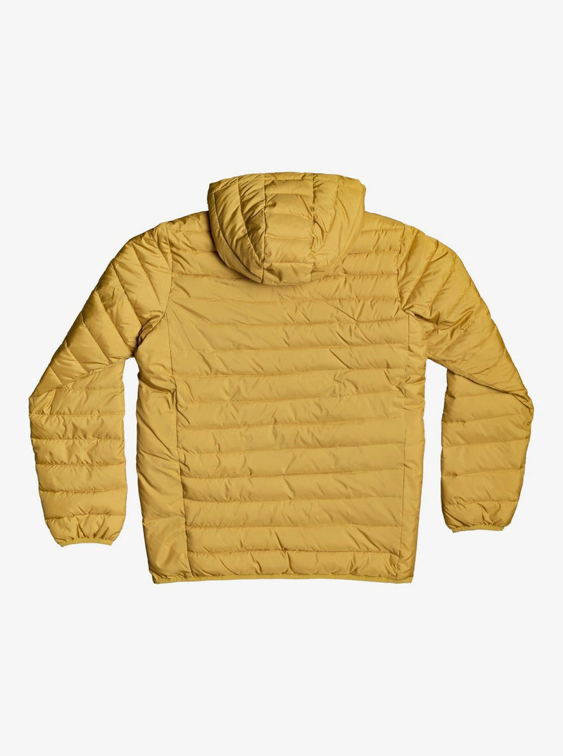 Load image into Gallery viewer, Quiksilver Scaly Puffer Hood Insulator Jacket Honey EQYJK03629-YLV0
