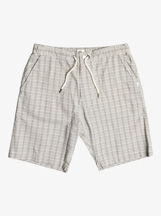 Quiksilver Sheringa Mix Chino Shorts Antique White YD Houndstooth EQYWS03767-WCL6