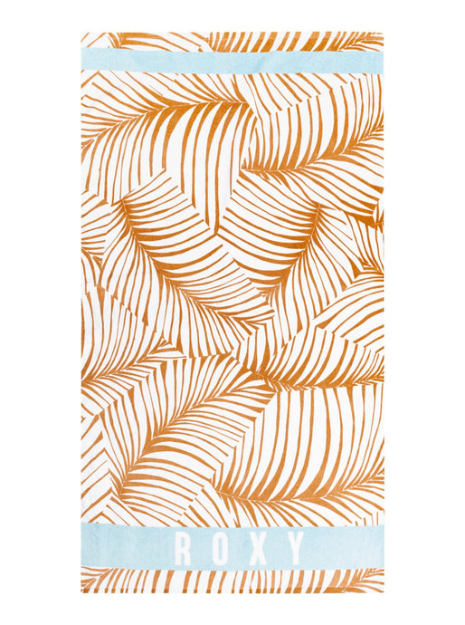 Roxy Cold Water Beach Towel 160 cm X 90 cm Toast S Palm Tree ERJAA03980-CJJ7