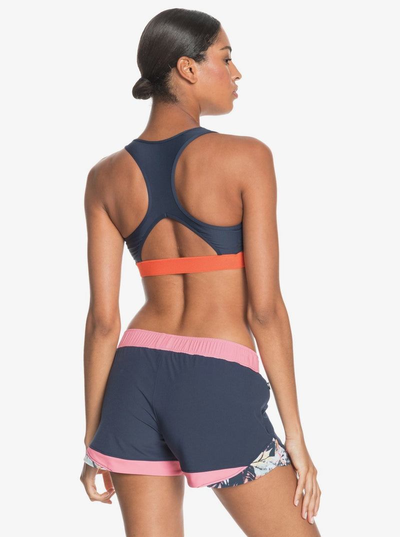 Load image into Gallery viewer, Roxy Family Business Workout Shorts ERJNS03321-BSP0 Mood Indigo
