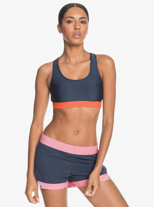 Roxy Family Business Workout Shorts ERJNS03321-BSP0 Mood Indigo