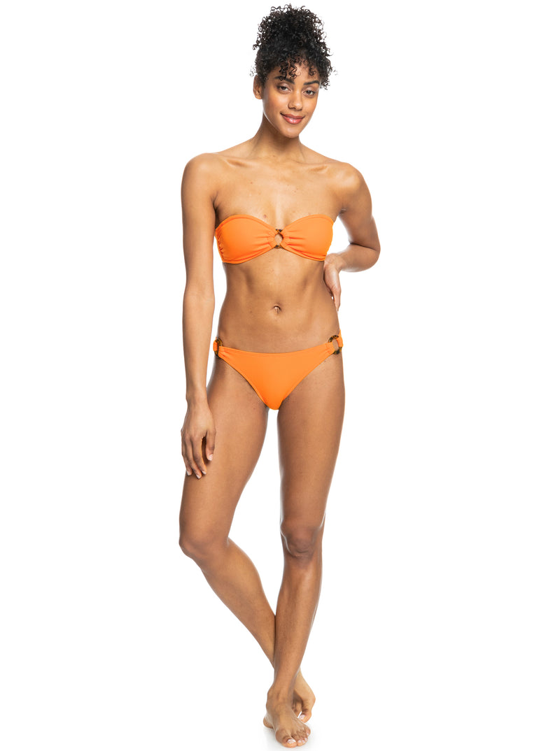 Load image into Gallery viewer, ROXY Color Jam Bandeau Bikini Top Tangelo ERJX304957-TNG
