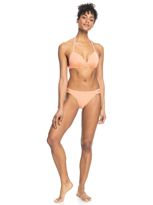 ROXY Beach Classics Triangle Bikini Bottoms Papaya Punch ERJX404293-mfq0