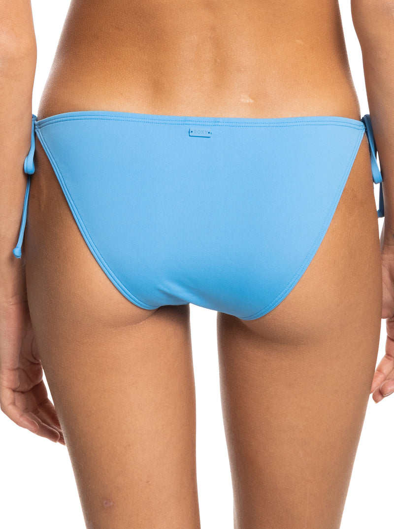 Load image into Gallery viewer, ROXY Beach Classics Tie-Side Bikini Bottoms Azure Blue ERJX404294-BJT0

