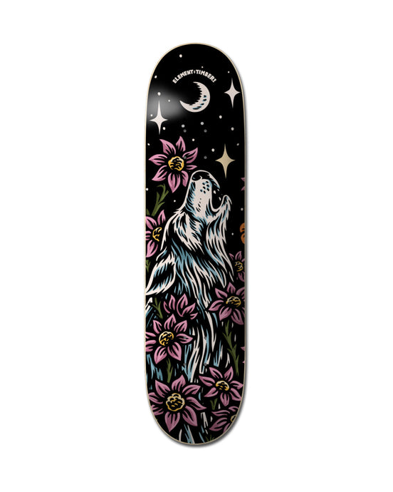 Element Timber Late Bloomers Wolf Skateboard Deck 8.0 Assorted F4DCB2ELPP