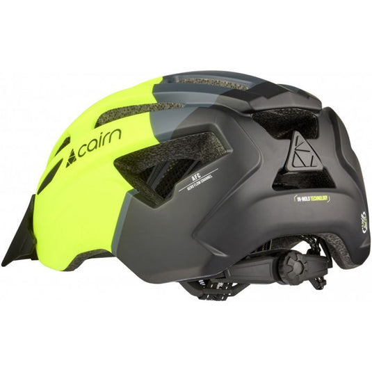 Cairn Prism XTR Neon Yellow Black Bicycle Helmet 030002093