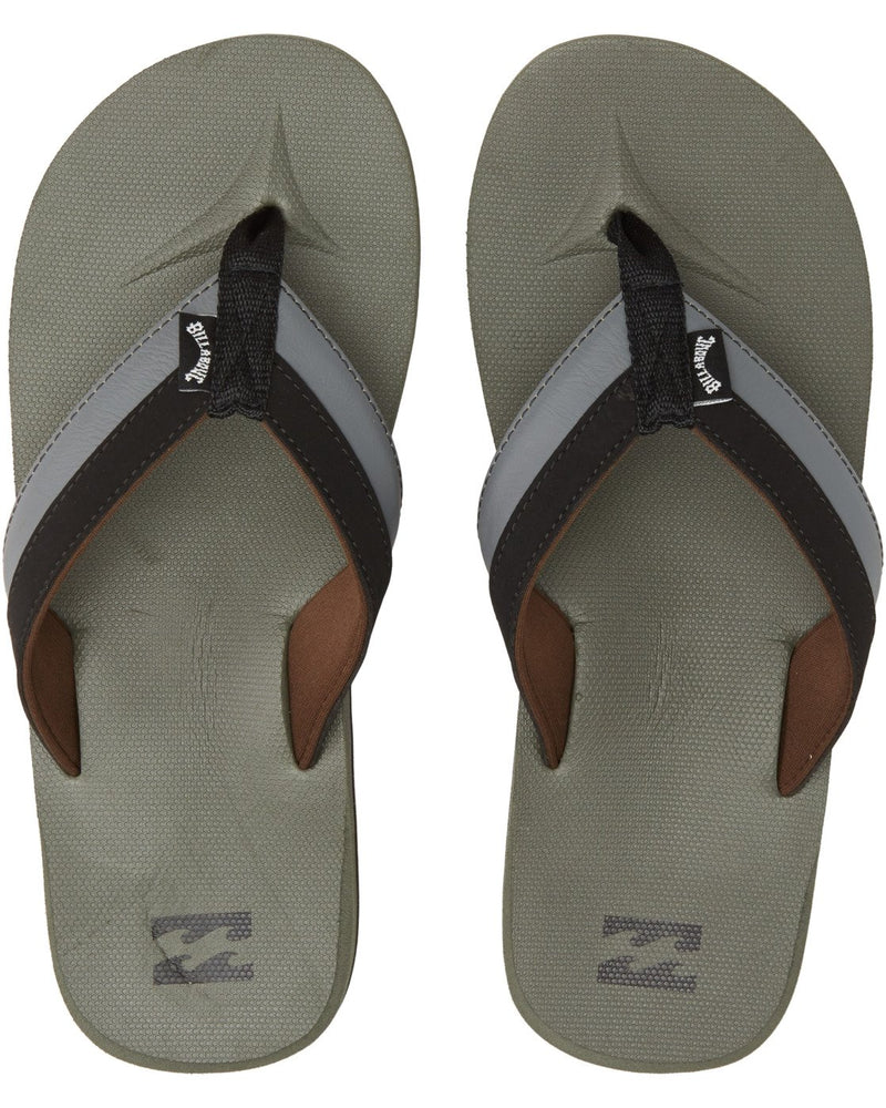 Load image into Gallery viewer, Billabong All Day Impact Sandals Dark Military S5FF10BIP0-0896
