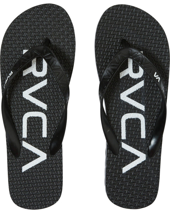 RVCA Trenchtown Flip Flops Black W5FFRARVP1-0019