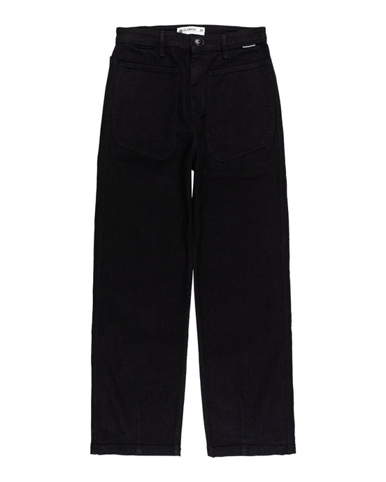 Element Kiruna High Waisted Jeans Faded Black Z3PTA1ELF1 2951