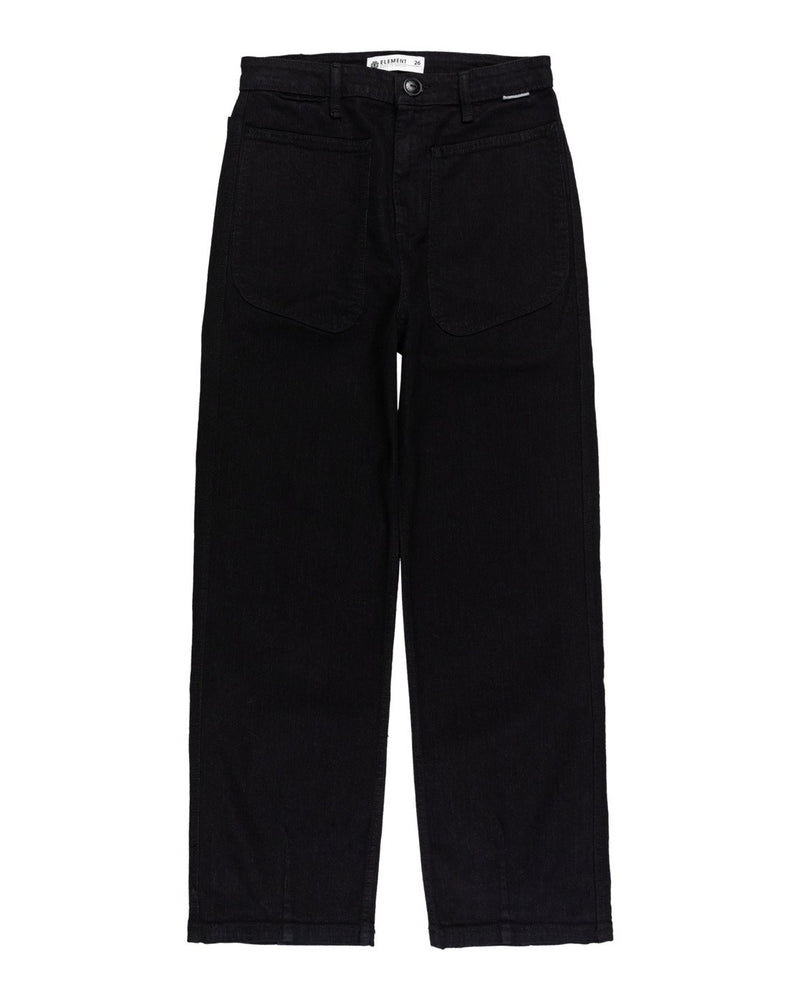 Load image into Gallery viewer, Element Kiruna High Waisted Jeans Faded Black Z3PTA1ELF1 2951
